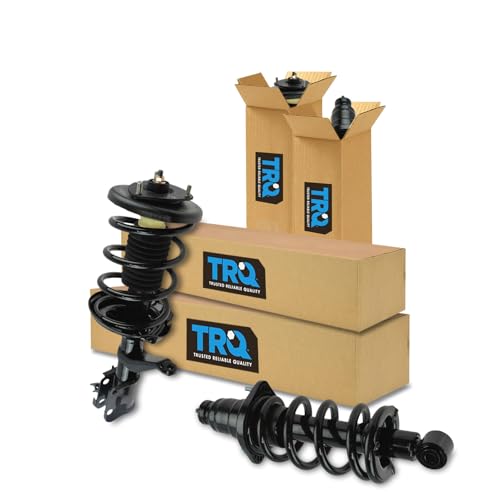 Image of TRQ Front and Rear Strut & Coil Spring Assembly Set Driver & Passenger Sides Compatible with 03-11 Honda Element