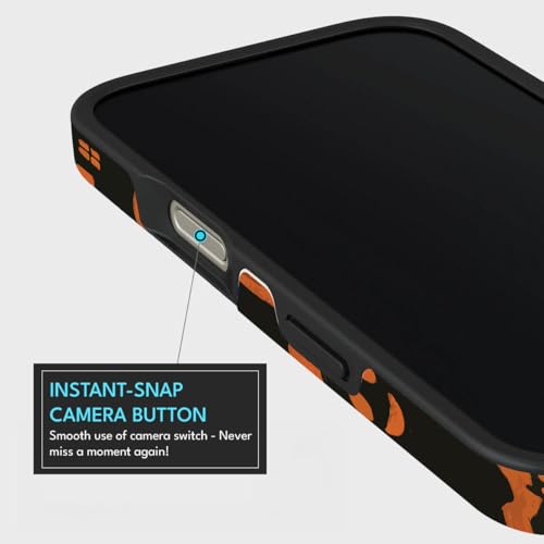 Image of MILLION CASES Back Cover Case for iPhone 15 Pro Scratch Resistant Anti-Slip Polycarbonate Shockproof Protective Durable Spooky Fest Crystal Case for Men & Boys