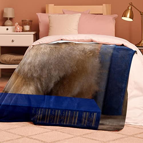 Couvertures chaudes et douces motif Chien de Poméranie plaid - 8