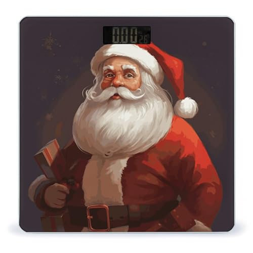 Báscula Digital de Baño Santa Claus con Pantalla Grande miniatura 1