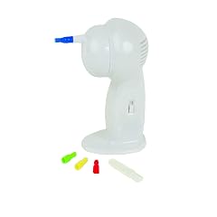 Safe Ear Care Vacuum - Non-Charging Design for Gentle Home Use Batteries Required