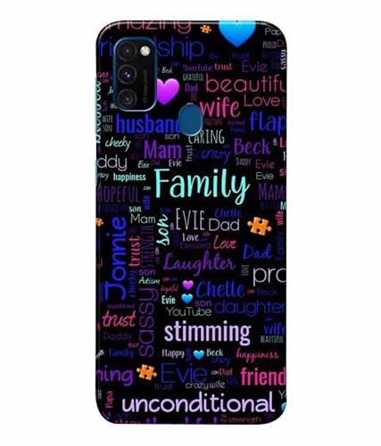 Image of Printed Hard Back Case Cover & Compatible for Samsung Galaxy M21 / Samsung Galaxy M30S | Motivation Inspired Quotes (Multicolor) - D1208