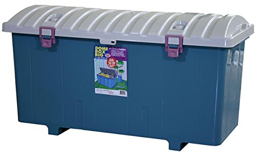 Heiwa Kogyo Large Outdoor Storage Dome Box, 36.8 gal (160 L), Mad...