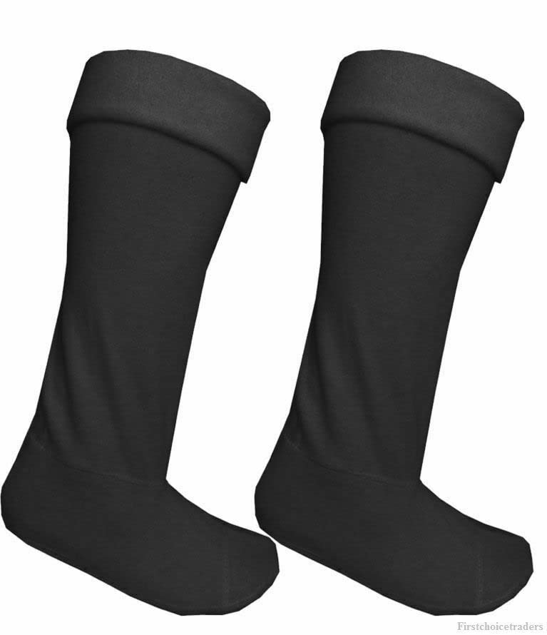 Sock TecMens Fleece Wellie Socks Adult Welly Wellington Boot Thermal Liners Warm Outdoor Sock One Size 6-11