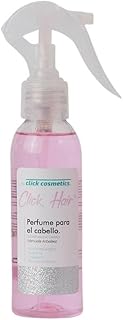 Perfume para el cabello click hair 120 ml, Termoprotector, Con aceite de argan, Anti-frizz, Desenrredante/Click Hair perfume, Thermoprotector (120 ml / 4.06 oz, Rosado/Pink)