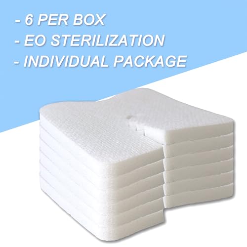 tracheostomy dressing pad thicken sponges trach stoma care  sterile pack of 6