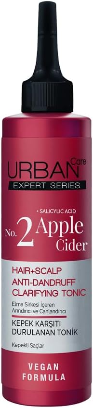 Urban Care Expert No.2 Apple Cider & Salycylic Acid Kepek Karşıtı Tonik, 200 ml