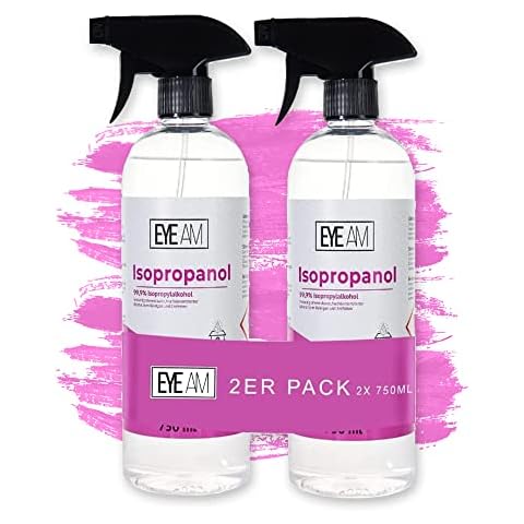 NEU: Isopropanol IPA 99,9% - Reinigungsalkohol für Küche, Haushalt, Kosmetik und Industrie (1500ml Sprühflasche) Cover