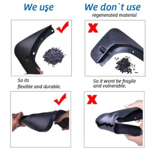 Garde-boue Ford Ranger 2012+ : bavettes de protection auto