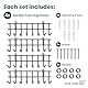 Wandhalterung Gartengeräte – 4er-Pack Wandhaken Garage für Schaufel, Schlauch und Besen – 160cm Robuster Wandhaken Garage, Schuppen und Hauswirtschaftsraum
