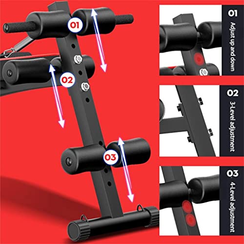QWVDS Multifunctionele Sit Up Bench Opvouwbare Verstelbare Buikspier Training Crunch Board Sporter Home Gym - Image 7