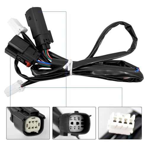 Luz de giro trasera y freno para alforja de motocicleta Electra Glide 2014-2022 6