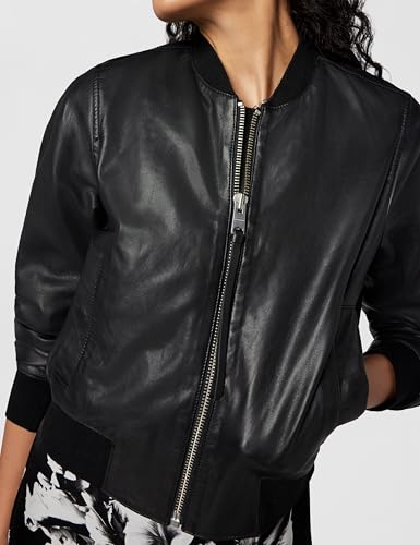 Women's Orten Leather Bomber Jacket2
