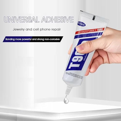 Image of T-9000 Glue 50ML Transparent Adhesive for Mobiel Phone, Jewellery,Multipurpose Usages Pack Of 1 50ML Glue