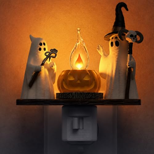 L LOHAS LED Halloween Night Light,Ghost Campfire Nightlight - image 1