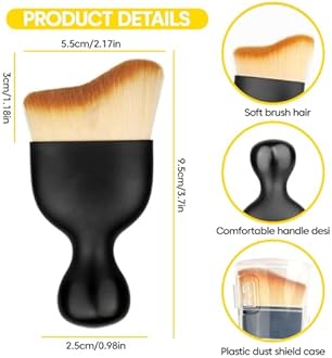 Sounce 5 in 1 Car Cleaning Kit Microfiber Duster with Long Handle Cleaning Brush Exteriror and Interiror Cleaning Cloth Ac Vent Cleaner Brush, Motorbike, SUVs Car Cleaning Kit