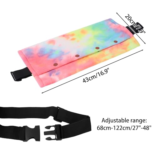 Image of DONGKER Bearded Dragon Sling Carrier,Adjustable Velvet Lizard Leash Harness Bag with Adjustable Strap & Buckle for Outdoor Travel