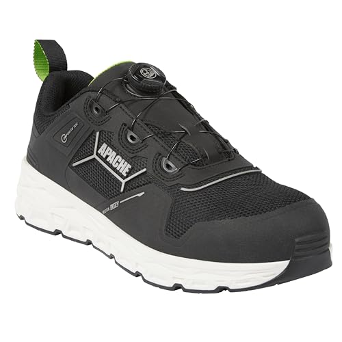Apache Chatham 10, Zapatos de construcción Hombre, Black, 44.5 EU