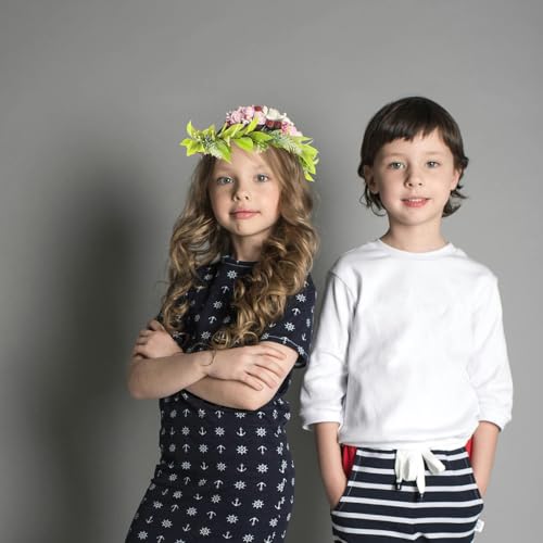 Bandeau à couronne de fleurs bohème pour éviter les fleurs qui fanent - 5