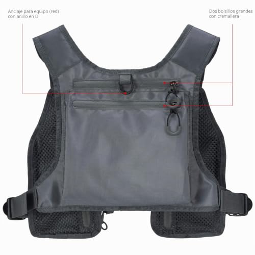 Miniatura 2 de Bassdash Fv08 - Chaleco De Pesca Con Mosca Ultraligero Para Hombres Y Mujeres, Portátil, Talla Única