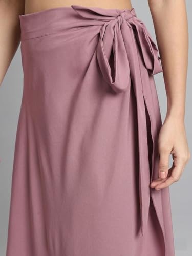 Image of Women's Long Wrap Around Maxi Skirt | Women Wear Long Skirt