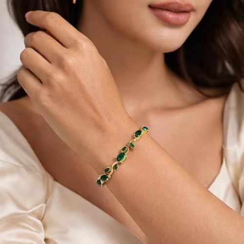 Image of Tulip Bracelet for Women & Girls | Adjustable Stainless Steel Floral Design | Minimalist Trendy Hand Bracelet for Daily, Party & Office Styling