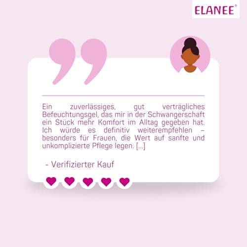 ELANEE Befeuchtungs-Gel Classic 100 ml, medizinisches Gleitgel zur Befeuchtung der Schleimhaut, wasserbasiert, kondomgeeignet (713-V1)