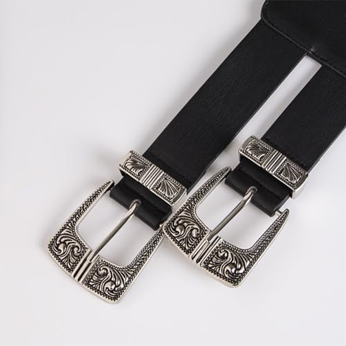 Durablity PU Leather Waist Belt Adjustable Length Waist Belt for Girl Women Decorative Waist Belt for Coat Skirts Jeans4