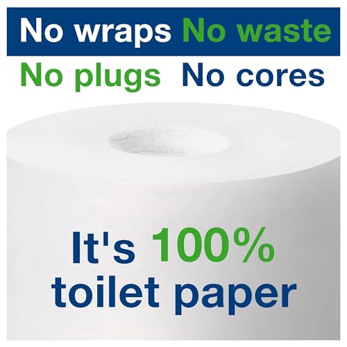 Tork Coreless High-Capacity Toilet Paper Roll T7, 36 x 1000 Sheets, 472880 - image 9