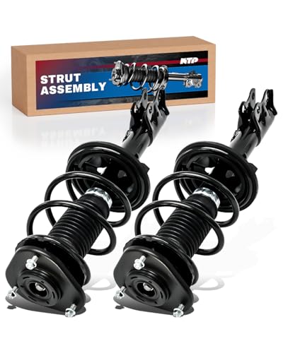 KTP 2pcs Front Struts Complete strut Assembly Fit for 2009-2013 Toyota Corolla Only 1.8L 2011-2013 Toyota Matrix Only 1.8L Quick Install Ready Shocks Assembly Replace 472597 472598