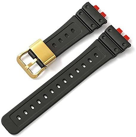 [YDHOITE] XgbvG-SHOCK GMW-B5000XeXX`[t[vubNhS[uXbgohEHb`ANZT[ (Band Color : Steel Silver red)