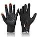 COTOP Fahrrad Handschuhe Herren Winter, Dünne Handschuhe Touchscreen Damen, Winddicht Arbeit Handschuh Warme und Rutsch, Wasserdicht Sport Handschuhe für Laufen/Ski /MTB /Moped/Bike/ Fahren (S)