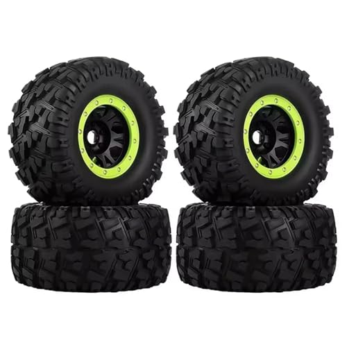 Pneu roue 17mm Traxxas Sledge Summit E-revo 1/8 pneu tout terrain 166mm amélioration voiture RC 4pcs