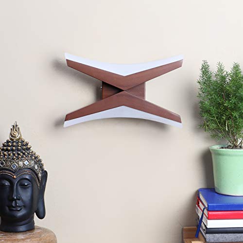 Image of ELIANTE - Metal Wall Light Brown Bode with LED- 351-2W-LED for Outdoor | by Jainsons Lights | 2 Years Warranty | Inbuilt LED