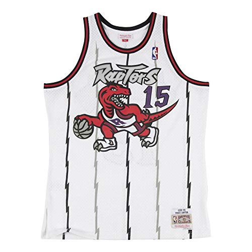Mitchell & Ness NBA Swingman Home Jersey Raptors 98 Vince Carter White MD