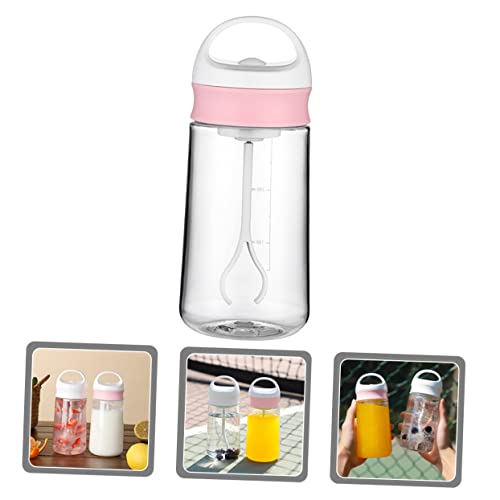 Generic 2 Unidades Garrafa De Bebida Frasco De Agitação Em Pó Frasco Agitador De Pó Misturador Portá