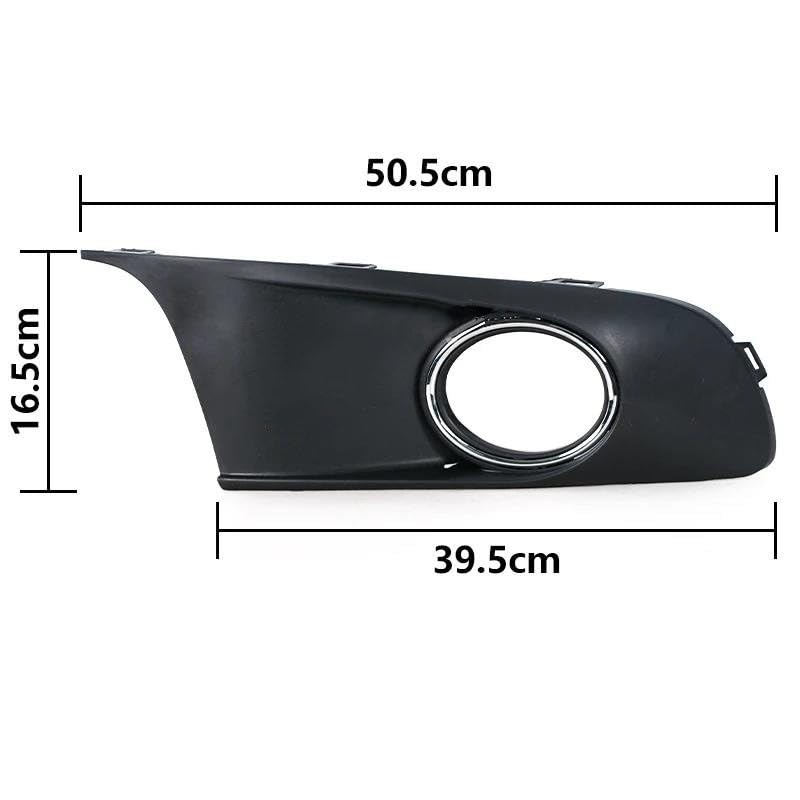 Antibrouillard avant VW Caddy 2011-2014 LED haute visibilité avec grille de pare-chocs