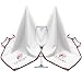 Large Microfiber Glass Polishing Cloth, Lint Streak Free Drying Towel 24x20 inch (2-Pack)