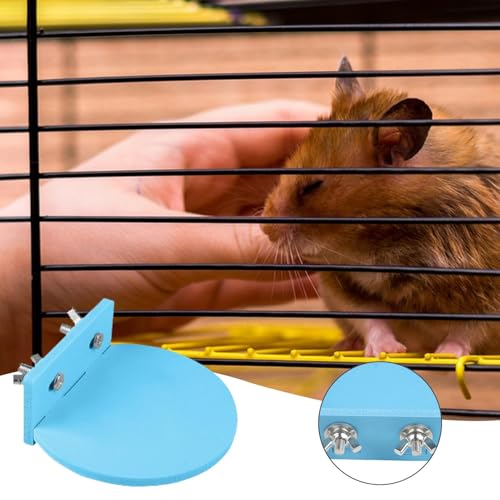 Suporte para gaiola de hamster, suporte para brincar de hamster | Terraço seguro e antiderrapante pa