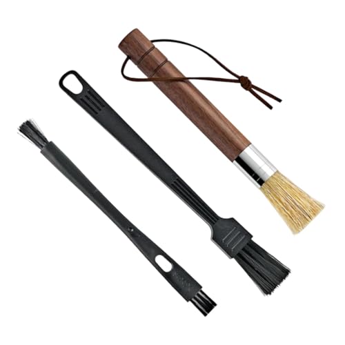 Weqizuerqi Cepillo para Molinillo de Café | Limpiadores Manuales para | Accesorios de Cepillo para Espresso | para Hogar, Cocina, Barra de Bar, Horneado, Harina y