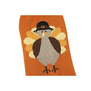 Lanyarco thanksgiving fall dog clothes outfit costume turkey dog sweater for dogs medium m size 14 back length orange  urban country home decor