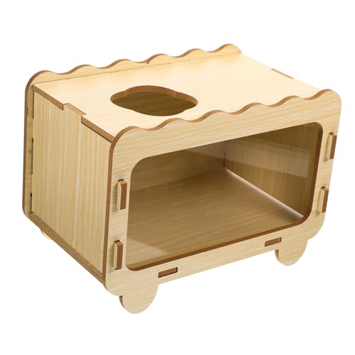 BESPORTBLE Small Animals Toy Design Hamster Digging House Interactive Nest for Exploration Fun Hideout for Hamsters and Small Pets Enrichment Activity to Relieve Boredom