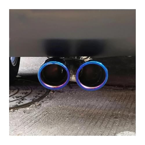 Tubo de escape para Nissan Sentra B17 2013-2021 silenciador trasero de acero acabado cromado