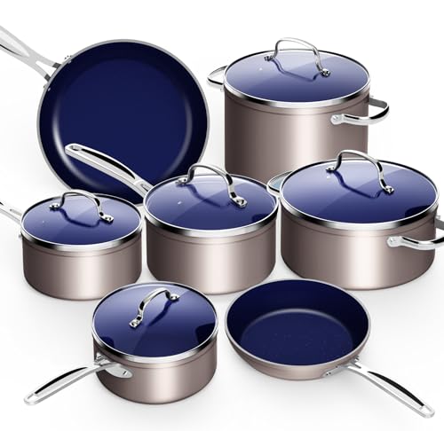 Nuwave 12pc Forged Cookware Set