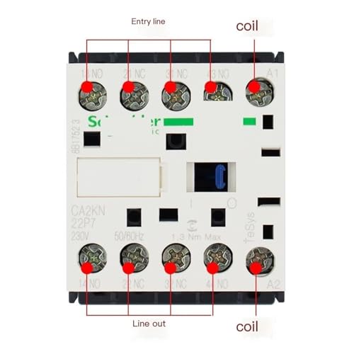 CA2KN22P7 relais contacteur AC bobine 230V 2NO 2NF pour armoire de commande