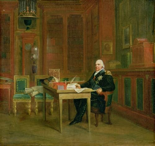 Tableaux Graffiti Art Mural Louis XVIII par Gérard poster de décoration murale salon 60x90cm