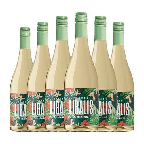 Castillo de Maetierra Libalis Frizz Vino de la Tierra Valles de Sadacia 75 cl Espumoso blanco (Caja de 6 Botellas de 75 cl)