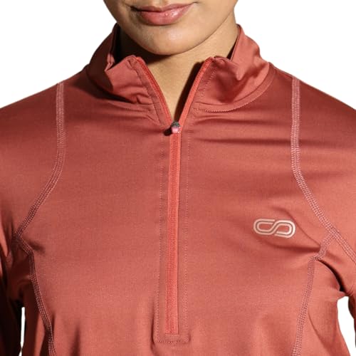 Image of Silvertraq Women's Athleisure Runner Zip Neck T-Shirt