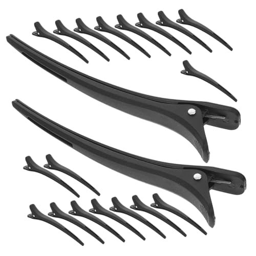 Pinces à cheveux pour coiffure Healvian : lot de 20 pinces de séparation sans marques