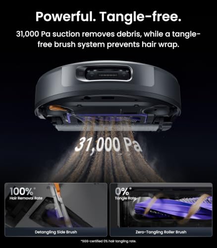 NARWAL Flow 2 Robot Vacuum and Mop Combo, 31000Pa, FlowWash Mop, Black - image 5